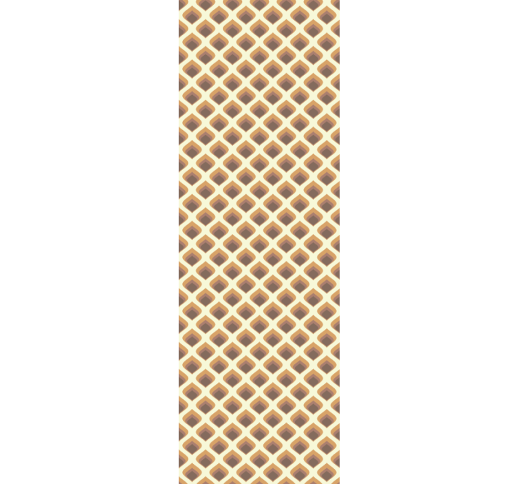 60'ların yaprakları duvar kağıdı - TenStickers