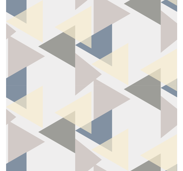 Dikey üçgenler modern duvar kağıdı - TenStickers