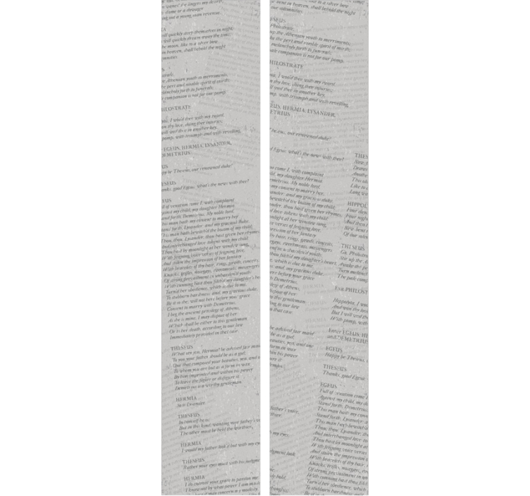 Tutku çılgınlığı mektup duvar kağıdı - TenStickers