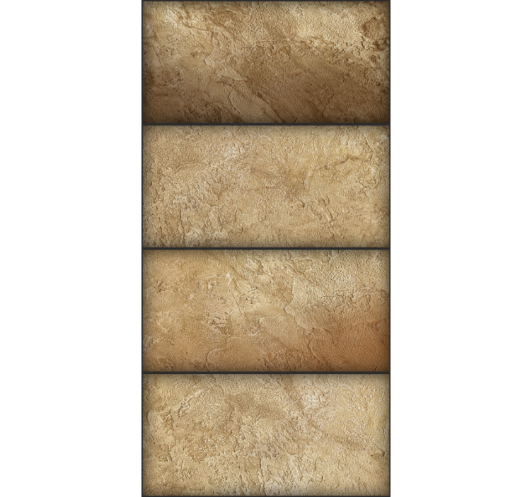 Kum desen dokulu duvar kağıdı - TenStickers