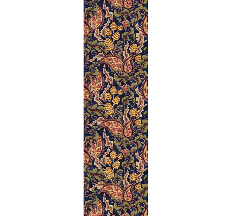 Gerçekçi desenli illüstrasyon duvar kağıdı - TenStickers