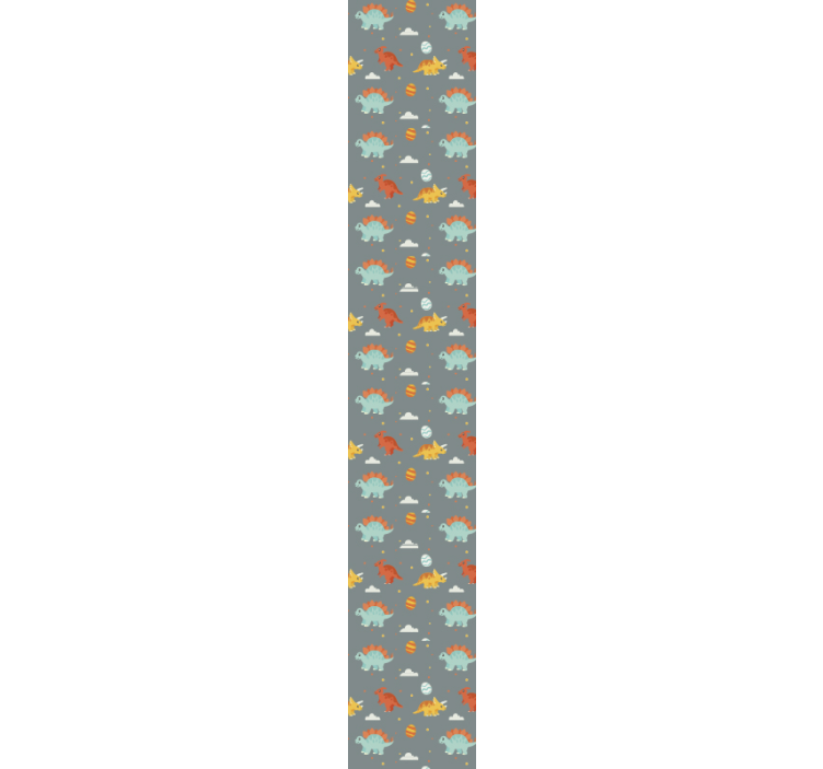 Eğlenceli dinozor sahnesi dinozorlar duvar kağıdı - TenStickers