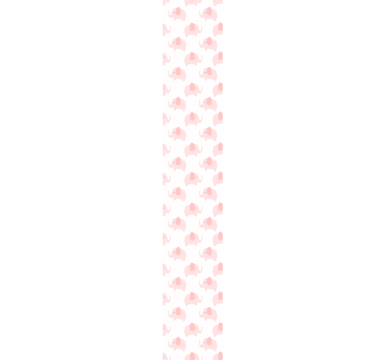 Oyuncu fil motifi fil duvar kağıdı - TenStickers