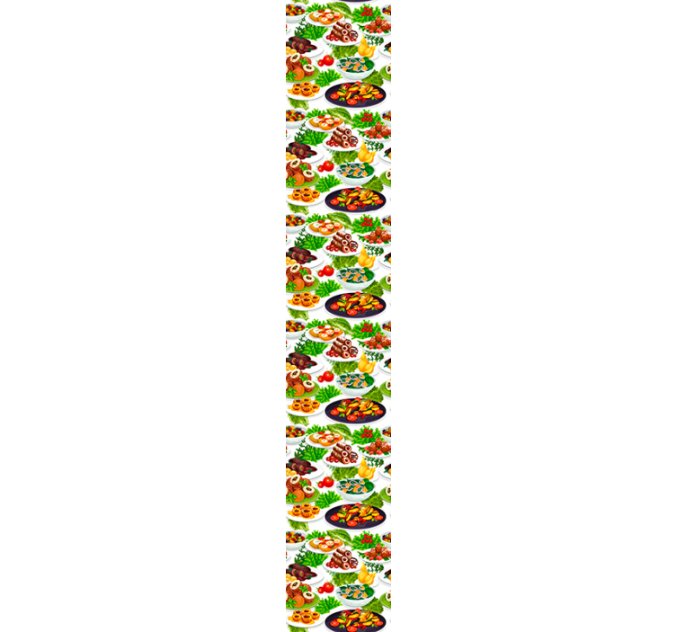 Sicily simgeleri mutfak duvar kağıdı - TenStickers