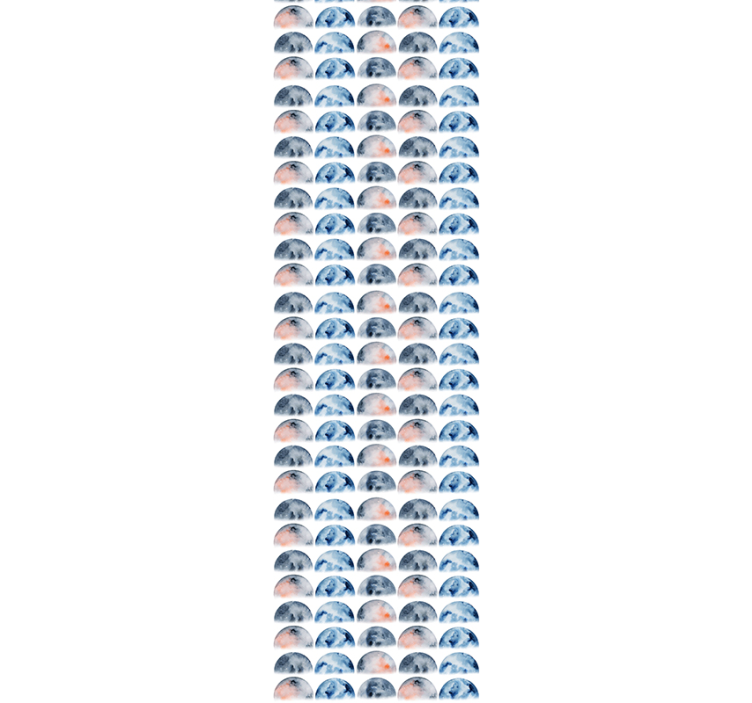 Göksel hilal yıldızlar duvar kağıdı - TenStickers