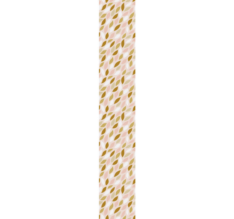 Sonbahar yaprak deseni yaprak duvar kağıdı - TenStickers