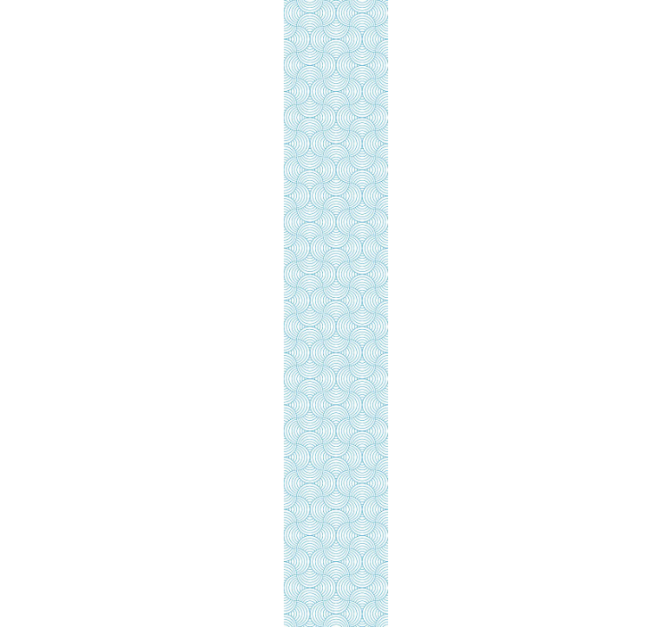 Spiral desen detayı oturma odası duvar kağıdı - TenStickers