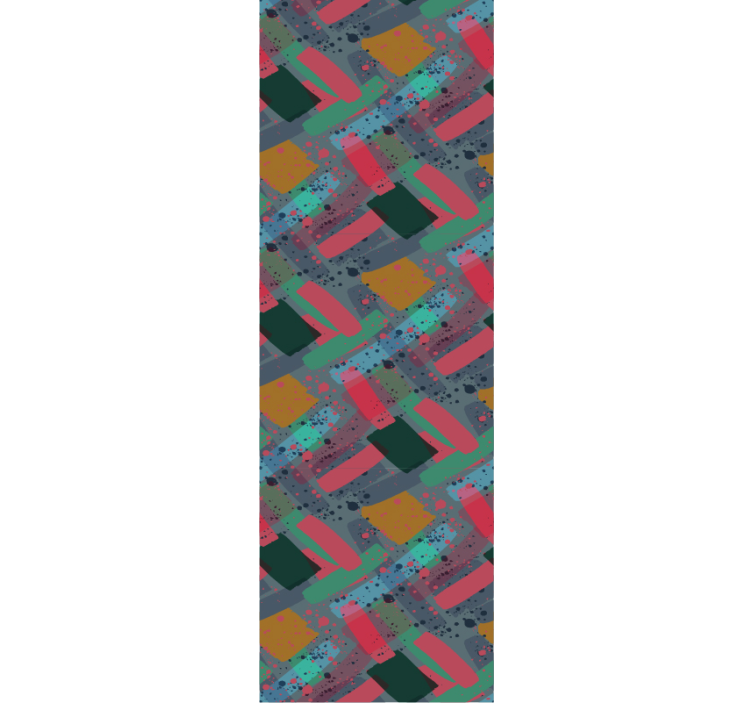 Soyut boya sıçramak sanat duvar kağıdı - TenStickers