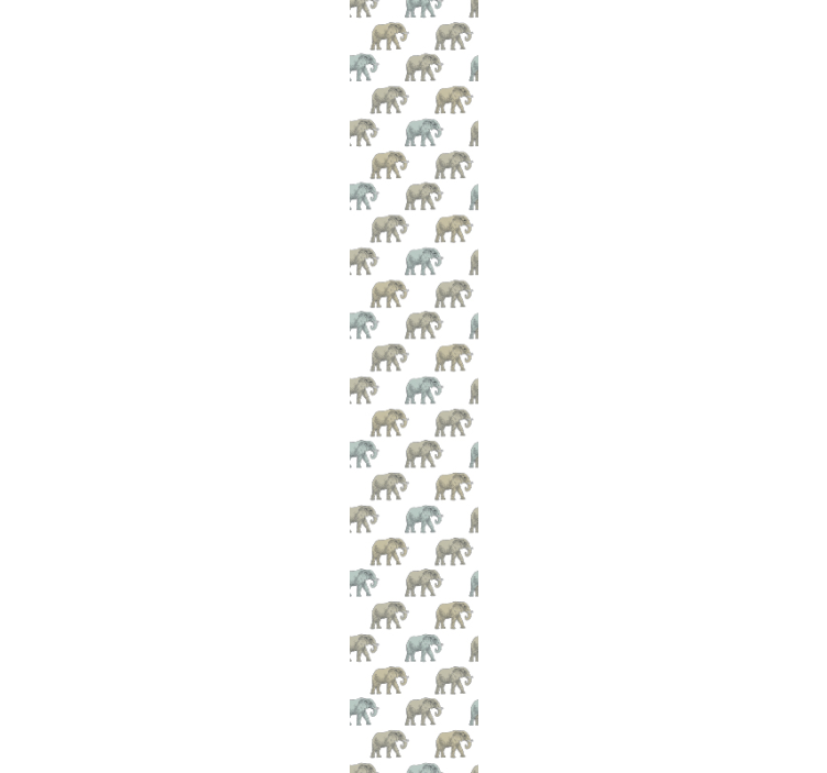 Fil geçit töreni fil duvar kağıdı - TenStickers