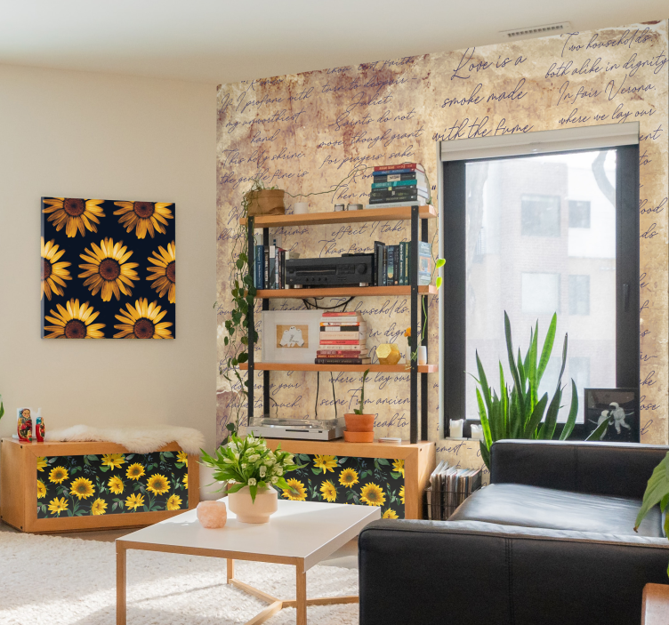 Romeo ve juliet aşk ayet yazı duvar kağıdı - TenStickers