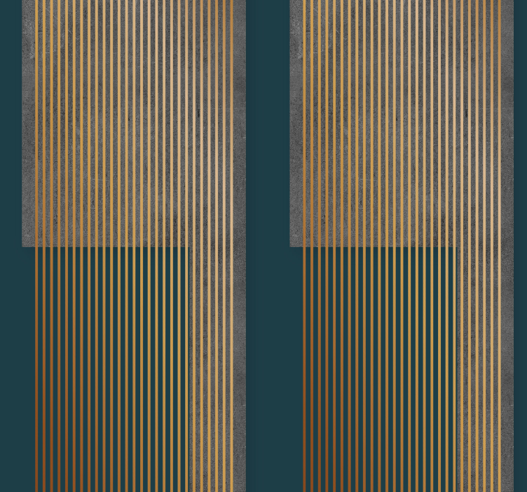 Lüks Şeritler ofis duvar kağıdı - TenStickers