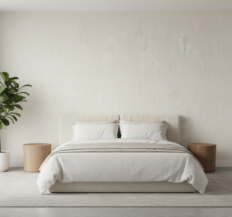 Doku duvar kağıdı doğal keten dokusu - TenStickers