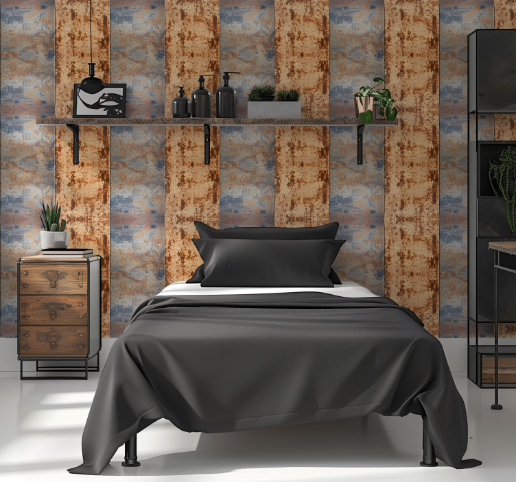 Metal oksit genç odası duvar kağıdı - TenStickers