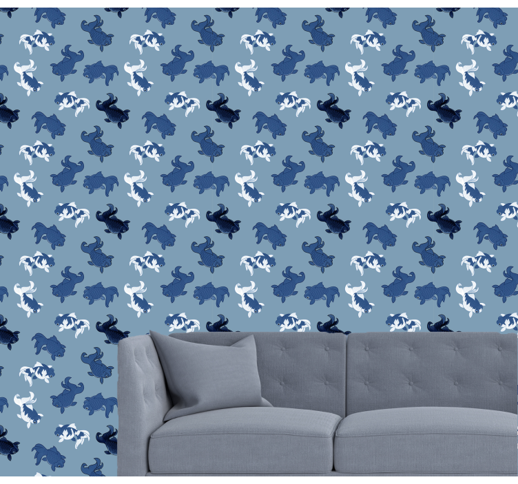 Tuhaf köpekler köpek duvar kağıdı - TenStickers